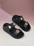 GCW-7004 Black Women's Clogs